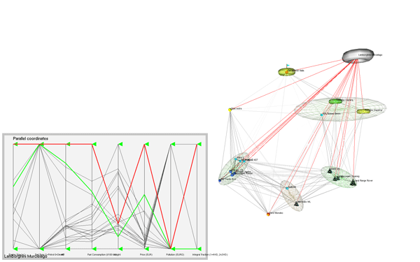 LIONoso visualization a data mining image